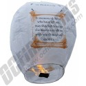 In Memory Memorial Sky Lantern